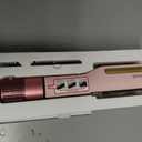 Shark SilkiPro Straight | Wet-to-Dry Hair Straightener + Rapid Blow Dryer | 3 Interchangeable Combs | Ultra-Fast Drying | No Heat Damage | for All Hair Types | Rose Petal | HT400PK