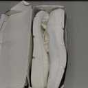 Fiber Optic LED Shoes for Women Men Light Up Sneakers for Adult USB Charging Flashing Luminous Trainers Shoes (8 Women/6.5 Men, White)