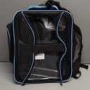 4-in-1 Cat Car Seat and Cat Carrier with Removable Wheels Booster Car Seats for Small Dogs Cats Comes with Shoulder Strap Clip-On Safety Leash and Thickened Pads, Pet Travel Carrier Bed up to 15lbs