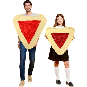 Mepase Hamantaschen Cookie Purim Costume Unisex Purim Costume Jewish Festive Party Cosplay for Men Women, One Size (Kid)