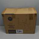 Shower Chair U-Shape Seat (450lb) Heavy Duty - Padded Armrests and Back, Shower Chairs for Elderly and Disabled, Handicap, Shower Chair for Inside Shower, Adjustable Height - Blue