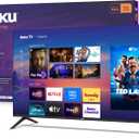 Roku 55-Inch Select Series Smart TV 2026-4K (2160p) QLED TV
Flat Screen QLED Television with Voice Remote, Wi-Fi & Bluetooth Headphone Mode - Streaming Live Local News, Sports, & Movies