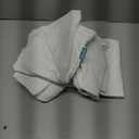 Toddler Pillowcase Protector 2 Pack, Waterproof Pillowcase Cover, Viscose Made from Bamboo Travel Pillow Case Cover with Zipper, Fit Toddler Pillow 13"x18" or 14"x19" for Boys Girls, White