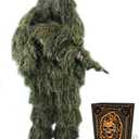 Arcturus Ghost Ghillie Suit | Ultra-Dense Design | Superior Camo Coverage for Hunters, Military, Snipers, Airsoft & Paintball