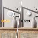 Compatible with Google Nest Thermostat 2020 Wall Plate Cover, Nest Thermostat Trim Kit, Nest Thermostat Wall Plate Cover, Nest Thermostat Accessory Easy Installation - Snow