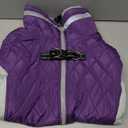 Lelepet Dog Coat Warm Dog Winter Coat Waterproof Dogs Jacket with Harness Built in Reflective Pet Fleece Vest Zip-Up Cold Weather Coats for Large Dogs Turtleneck & Windproof Coats Pitbull Purple 2XL