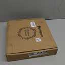 Pinkpum 20'' Eucalyptus Wreath for Front Door, Porch, Window - Green Decor for Home, Farmhouse - Spring, Summer, Fall, All Seasons (White)