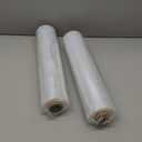 Stretch Film, RAZCC Stretch Wrap Industrial Strength, Shrink Wrap for Pallet Wrap, Heavy Duty Clear Plastic Wrap with Handles, Moving Wrapping Plastic Roll, 15" x 1000 Ft Per Roll, 60 Gauge, 2 Pack