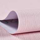 Haimin Grasscloth Wallpaper Textured 24in X 393in Fabric Contact Paper Pink Wall Paper Textured Linen Peel and Stick Self-Adhesive Thick Vinyl Embossed Film Wallpaper (Pink)