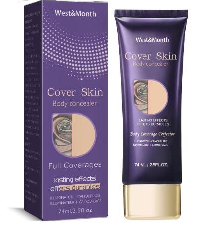 West&Month Cover Skin Body Concealer, Full Coverages,  7.4ml
