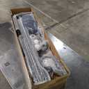 Baseball Softball L Screen - 7x7ft Pitching Net, Portable Batting Cage Protector with Wheels & Carry Bag, Heavy Duty Safety Screen for Pitcher Protection, Training