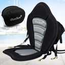 Universal Deluxe Kayak Seat Cushion with Storage Bag for Kayak,Padded Boat,SUP,Canoe,Fishing Boat,Seats with 4 Adjustable Straps