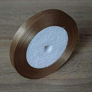 10/15/25/40/50mm Satin Ribbon Sewing Fabric Gifts Wrapping Wedding Party Decor - (Colour:105# Champagne Gold, Width:2.5cm)