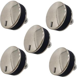 WB03X24360 Gas Stove Knob Compatible with GE Monogram Gas Cooktop Stove Knobs Replacement for WB03T10259 (5 Pack)