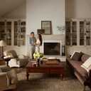 Loloi Chris Loves Julia Ramona Wheat/Tobacco 5'-0" x 5'-0" Round Accent Rug