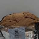 ZNSAYOTX Super Stretch Loveseat Covers (57"-70"), New Striped Love Seat Slipcover, Dogs Pet Friendly Anti-Slip Couch Protector Spandex Durable 2 Seater Fabric Sofa Cover (Light Coffee, Loveseat)