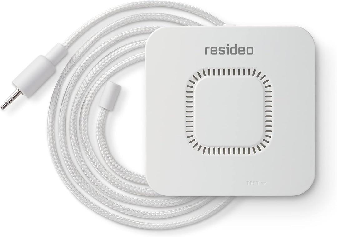 Honeywell Home RWD42/A Water Defense Water Leak Alarm with Sensing Cable, Rwd42 , White