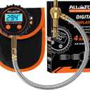 ALL-TOP 4x4 Digital Tire Deflator kit, Professional Tire Pressure Gauge, Air Down Master, Rapid Tire Deflator (250 PSI)