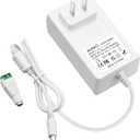 ALITOVE 12V Power Supply White 3A 36W AC Adapter 100-240V 50-60Hz to DC 12 Volt Power Cord 2A 1.5A 1A 5.5mmx2.5mm 2.1mm for LED Strip Light Lamp Digital Picture Frame Monitor Camera Router