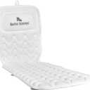 Bath Pillow for Tub, Full Body Bathtub Pillow and Mat for Head, Neck and Back Support, Relaxing Spa Cushion Head Rest and Mat for Tub Jacuzzi, Luxury Bathtub Accessories for Women and Men Quick Drying