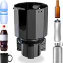 Cup Holder Expander for Car, Automotive Drink Cup Holder Adapter with Adjustable Base, Compatible with Coffee Mug, Yeti 20/26/30oz, Ramblers, Hydro Flasks 32/40oz, Other Large Bottles in 3.4"-3.8"