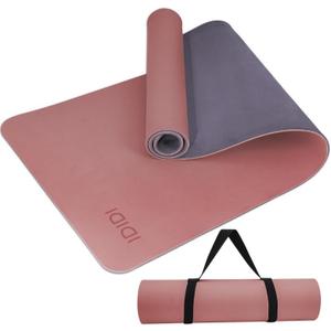 Yoga Mat with Strap,Non-Skid Workout Mat,8mm Thick Yoga Mat,POE Yoga Mats for Women Men Kids,Exercise Mat with Easy-Cinch,72"x24"x0.32 (183x61x0.8cm)