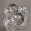 5-Bowl Cluster - 8 x 2.5 Inch Silver Tone Aluminum Decorative Serving Dish