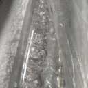 szcflaghip Brushed Rose Gold Linear Dimmable Crystal LED Chandelier Size: 39.37in