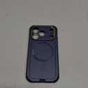 ESR for iPhone 17 Pro Case with Stash Stand, 7X Military-Grade Drop Protection with Camera Control, Shock-Absorbing Phone Rugged Cover, Compatible with MagSafe Accessories, Cyber Series, Blue