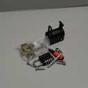 5 inch Black S16100700 Two Way Lockable Gate Latch with 4-Digit Combination Lock and Screwdriver for Metal Gates with 1-1/4" to 1-1/2" Diameter Tubes