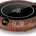 Mug Warmer, 36W Coffee Cup Warmer for Desk with Temperature Display 8-Temp Settings Controlled Heating Coffee Candle Warmer Plate for Beverage Gifts Accessories for Women Men