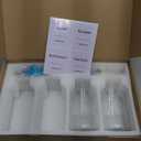 16.9 oz (500 ml) Coffee Syrup Dispenser Set- 2 Glass Bottles with Gold Pumper and Syrup Labels - Precise Dispensing and Stylish Addition to Coffee Shop, Cafe or Home Bar