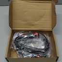 Auto Locking Carabiner Heavy Duty Carabiner 25kN UIAA Certified Climbing Carabiner Climbing Equipment Safety Carabiners for Rappelling, Hammocks, Rescue, Dog Leash, Swing Black