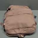 Travel Backpack for Women, Flight Approved Carry On Backpack with USB Charging Hole, Lightweight Travel Bag, Waterproof Causal Bookbag for College, Travel, Work (Large, Pink)