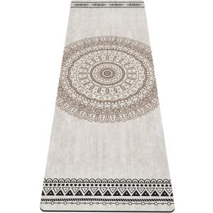 nuveti Yoga Mat Print Extra Thick TPE Non Slip Fitness Exercise Mat with Carrying Bag,72"x24" Extra Thick 6MM Exercise & Workout Mat for Yoga, Pilates Fitness and Floor Exercises (LHY)