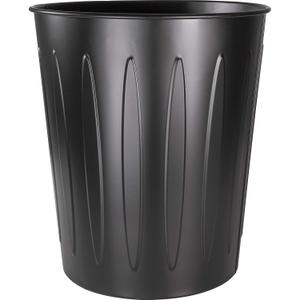 6 Pack Genuine Joe - GJO58897 Steel 6 Gallon Fire-Safe Trash Can