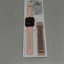 Smart Watch for Women, Answer/Make Calls, Alexa Built-in, 1.85" Touch Screen Fitness Tracker for Android & iPhone, Heart Rate/Sleep/SpO2 Monitor Smartwatch, IP68 Waterproof 100+ Sport Modes, 2 Bands (Rose Gold)