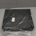 xydled Mailbox Wall Mount Mailboxes for Outside, Large Capacity Steel Hanging Metal Mailbox, Modern Post Box, Black,14.6''x12.2''x4.1''