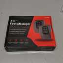 2-Pack 2026 Upgraded 3-in-1 Foot and Ankle Massager - 5 Vibration Modes and 5 Heating Levels, Suitable for Relieving Daily Foot Fatigue, Wireless and Portable