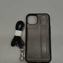 TOOVREN iPhone 13 Pro Max Case Wallet, Compatible with iPhone 13 Pro Max Case with Card Holder Kickstand Adjustable Detachable Necklace, iPhone Lanyard for iPhone 13 Pro Max 6.7 inch 2021 Gray