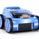 Robotic Pool Vacuum, Robotic Pool Cleaner for Inground Pools, Pool Robot with Smart Navigation, Floor/Wall/Waterline Cleaning, 180 Mins Runtime for Pool Up to 2100 Sq.ft