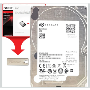 Fantom Drives 5TB Internal Hard Drive Upgrade Kit with Seagate Barracuda ST5000LM000, 2.5", 15mm, 5400RPM, 128MB Cache Fantom Drives 5TB Internal Hard Drive Upgrade Kit with Seagate Barracuda ST5000LM000, 2.5", 15mm, 5400RPM, 128MB Cache