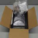 18 Pack Over The Door Hat Organizer for baseball caps | Multi-Functional Baseball Hat Rack for Closet | Wall Mounted Hat s torage organizer | 5 types of accessories cap holder stand w hooks ,Black (Trapezoidal Ring)