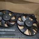 munirater Radiator Cooling Fan Replacement for Jetta 2005-2008/2014-2015 Replacement for A3 CC Beetle Passat