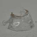 Stadium Approved Bags for Women -Shoulder Bags PVC Purse, Concert Bag (Clear-plastic Strap)