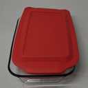 Pyrex C-233-PC Poppy Red Easy Grab Replacement Lid