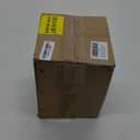 Brushed Gold No Lock Passage Door Handle, Round Design Non-Locking Heavy Duty Door Lever with Satin Brass Finish, 3 Pack Wholesale Reversible for Left/Right Handed for Hallway and Closet Door