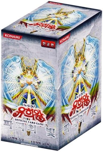 Yu-Gi-Oh Booster Pack: Light of The Destruction (Korean Ver) - 40 Packs of 5 Cards Each - 200 Cards Total