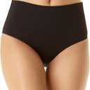 Anne Cole Convertible High Waisted Foldver Bottom (X-Small, Black)