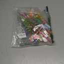 LEDUO 24Pcs Reusable Unicorn Drinking Plastic Straws,Silly Crazy Straws for Kids-Party Supplies-Party Favors Decorations-Rainbow Unicorn Theme Birthday Party Drinking Straw for Girls Boys